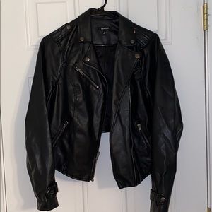 Torrid motto leather jacket size 00